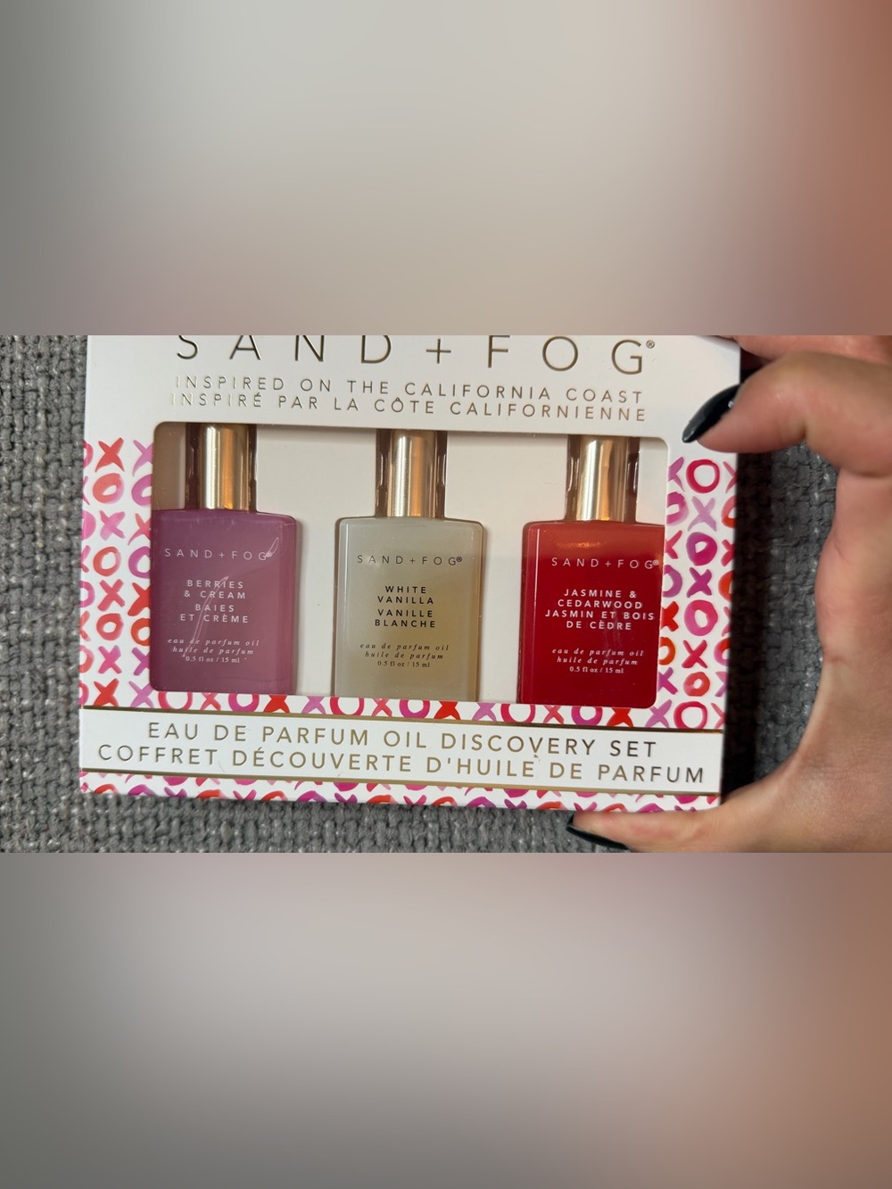 Sand + Fog Eau de Parfum Oil Discovery Set Gift Set